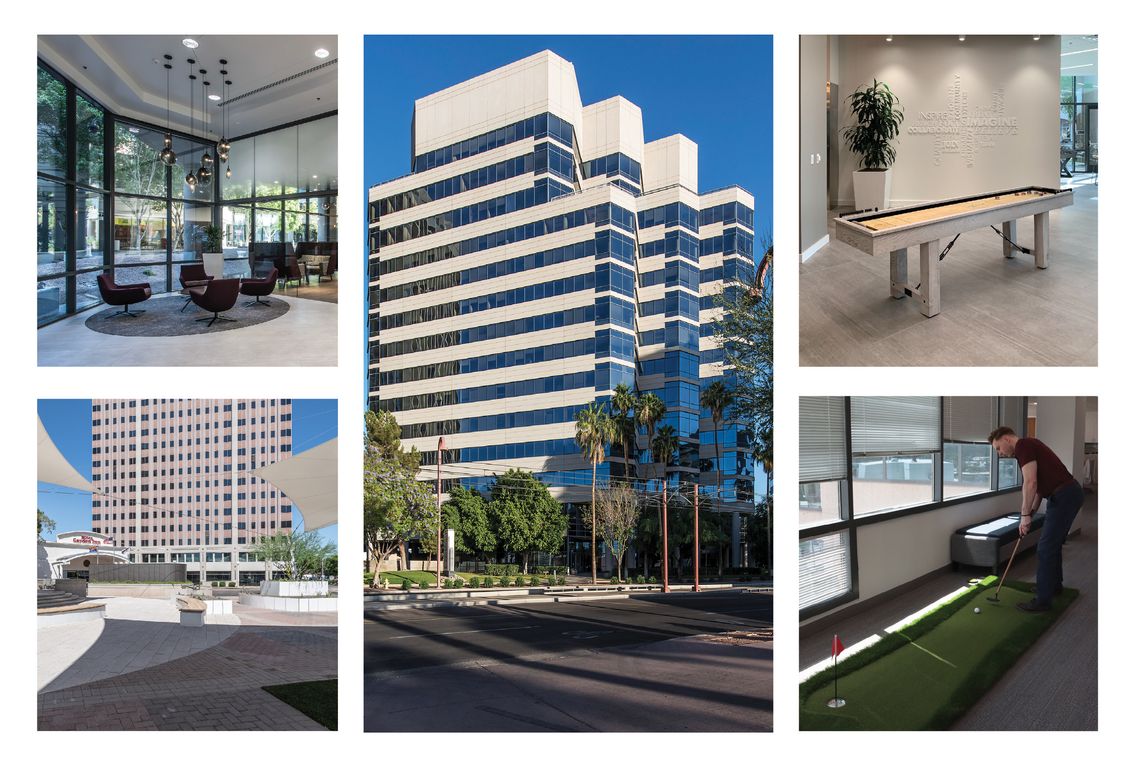 Image collage of Cambridge's Phoenix location