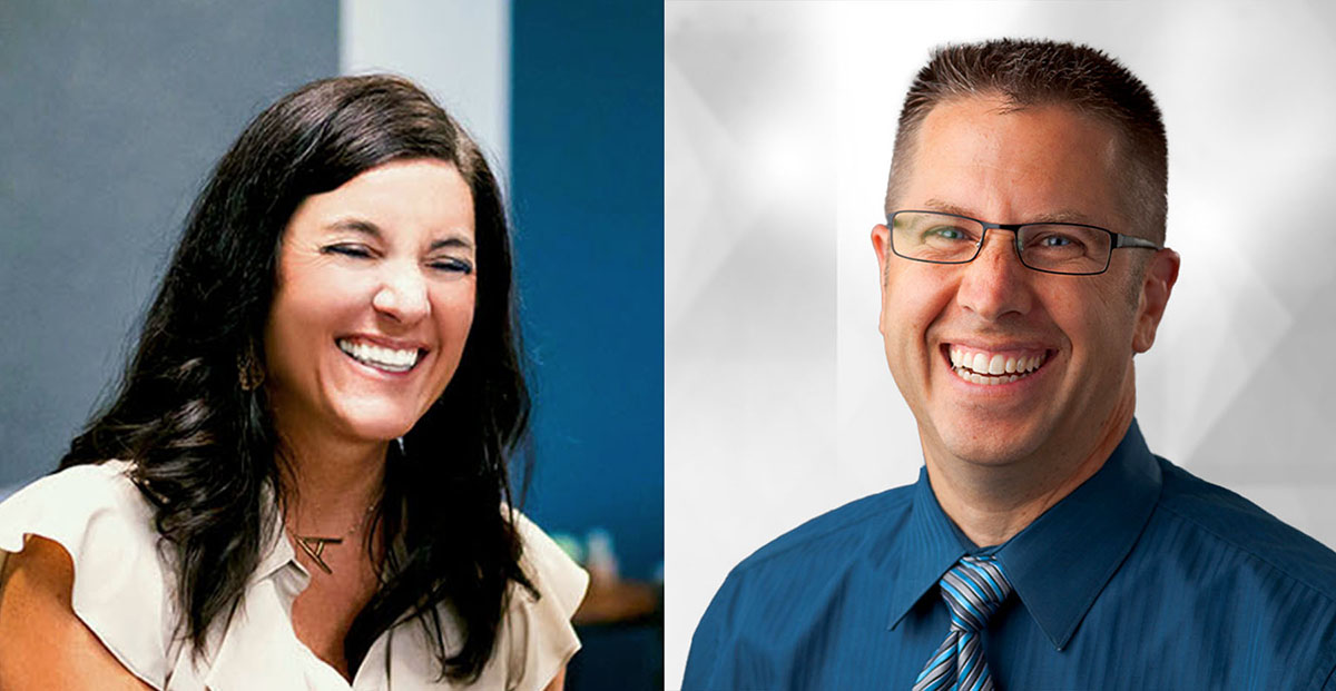 Amy Webber and Karl Elsass