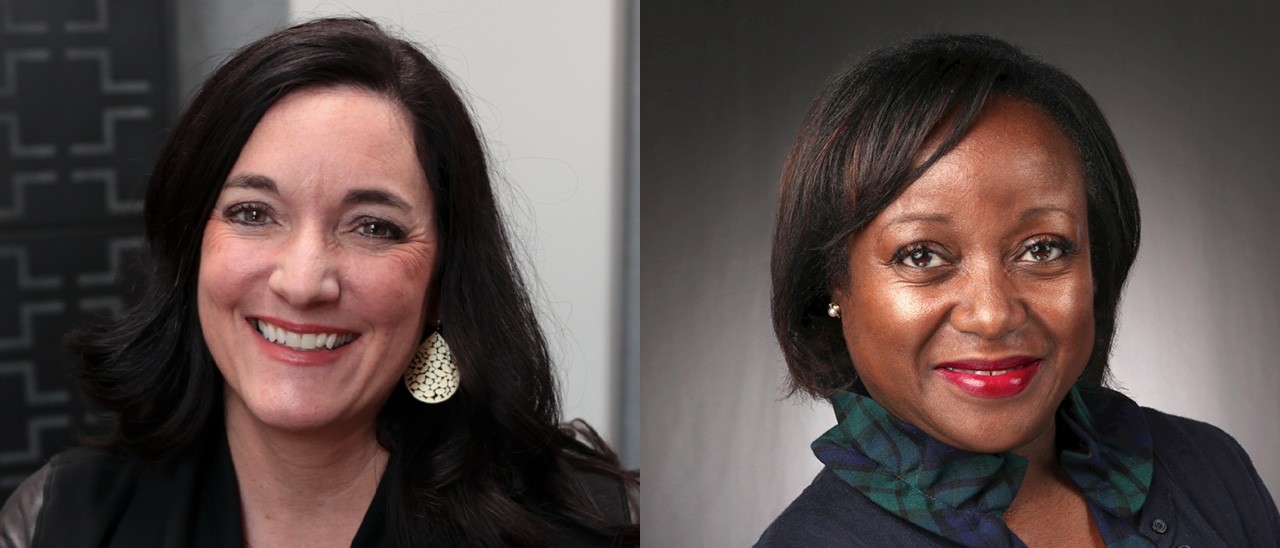 Amy Webber and Wendy John