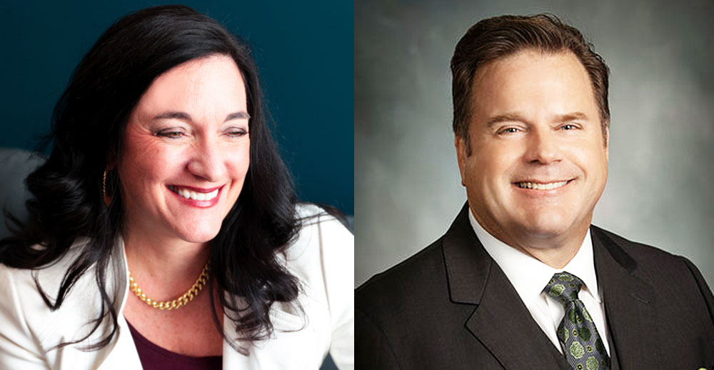 Amy Webber and Jimmy Williams