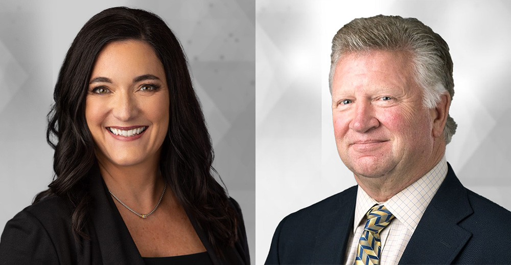 Amy Webber and Michael Curtis