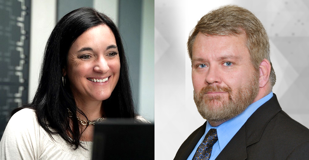 Amy Webber and Tom Bode