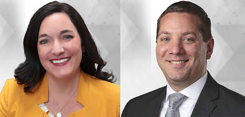 Amy Webber and Sean Williams