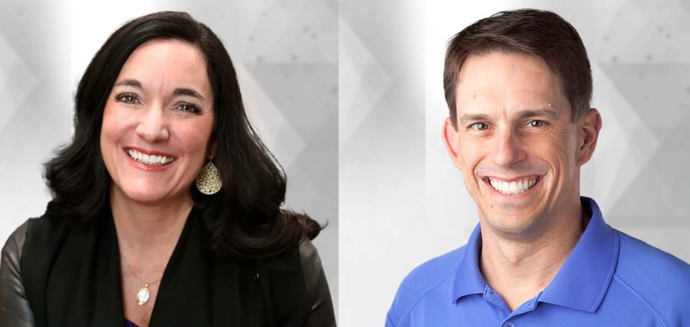 Amy Webber and Mike Woods