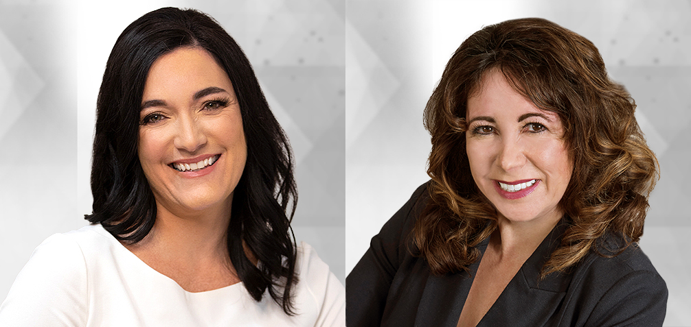 Amy Webber and Aprilyn Chavez Geissler