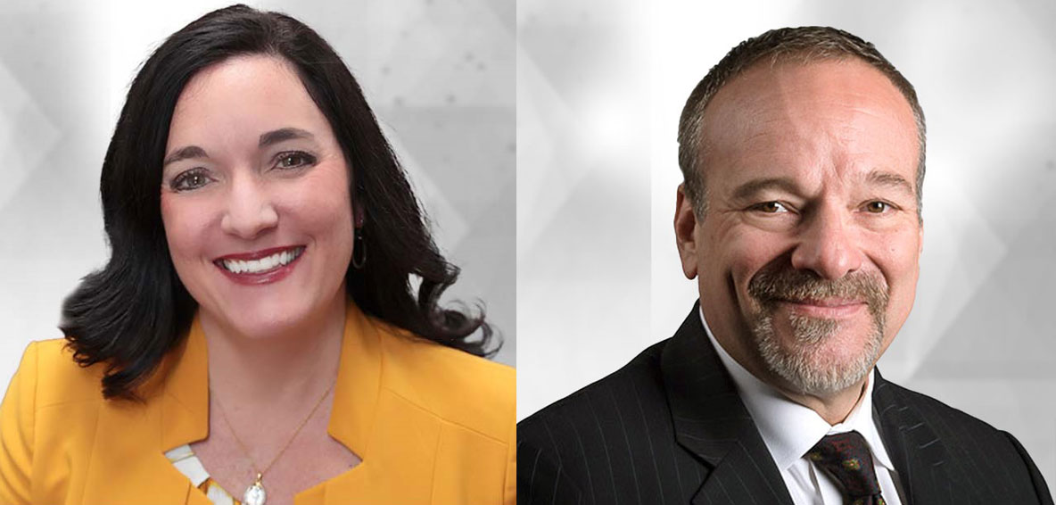 Amy Webber and Josh Schwartz