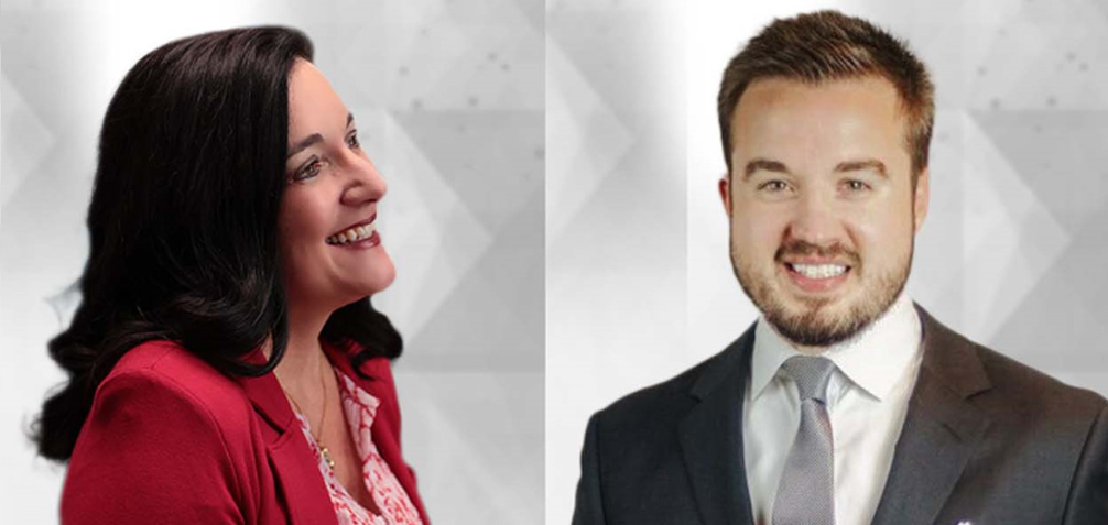 Amy Webber and Mike Merrill